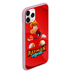 Чехол iPhone 11 Pro матовый Rayman Red Legends, цвет: 3D-розовый — фото 2