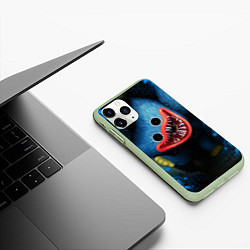 Чехол iPhone 11 Pro матовый HAGGY WAGGY GAME ПОППИ ПЛЕЙТАЙМ ИГРА ХАГГИ ВАГГИ, цвет: 3D-салатовый — фото 2