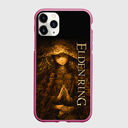 Чехол iPhone 11 Pro матовый ELDEN RING - ЭЛДЕН РИНГ ЖЕНЩИНА, цвет: 3D-малиновый