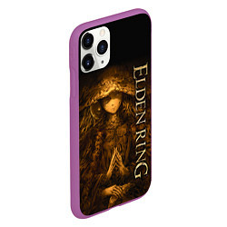 Чехол iPhone 11 Pro матовый ELDEN RING - ЭЛДЕН РИНГ ЖЕНЩИНА, цвет: 3D-фиолетовый — фото 2