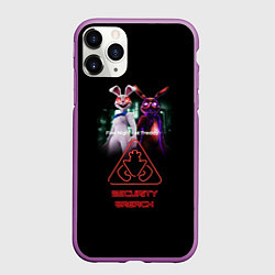Чехол iPhone 11 Pro матовый Five Nights at Freddys: Security Breach