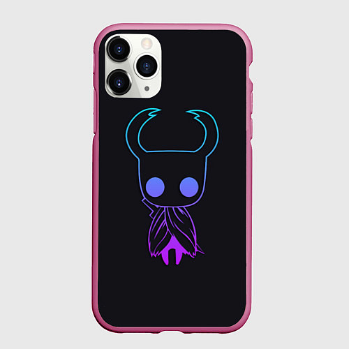 Чехол iPhone 11 Pro матовый Hollow Knight образ / 3D-Малиновый – фото 1