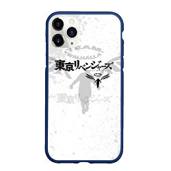 Чехол iPhone 11 Pro матовый Токийские мстители аниме Tokyo Revengers, цвет: 3D-тёмно-синий