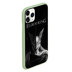 Чехол iPhone 11 Pro матовый ELDEN RING FEARLESS B&W, цвет: 3D-салатовый — фото 2
