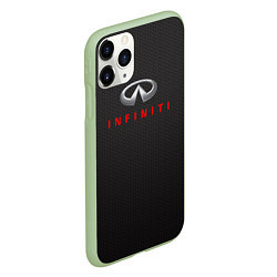 Чехол iPhone 11 Pro матовый Infinity спорт, цвет: 3D-салатовый — фото 2
