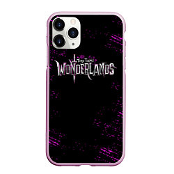 Чехол iPhone 11 Pro матовый Tiny Tina’s Wonderlands: Logo, цвет: 3D-розовый