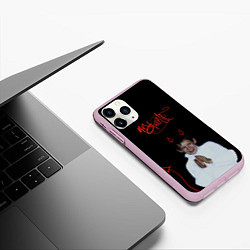 Чехол iPhone 11 Pro матовый Кизару Мас Фуэрте Mas Fuerte Kizaru Обложка, цвет: 3D-розовый — фото 2