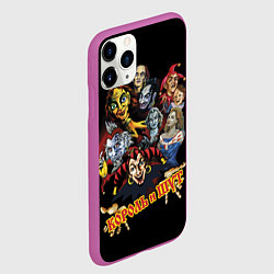 Чехол iPhone 11 Pro матовый Король и Шут КиШ, цвет: 3D-фиолетовый — фото 2