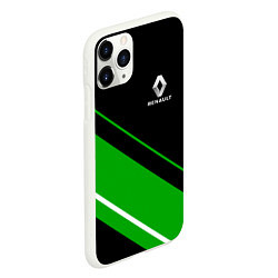 Чехол iPhone 11 Pro матовый RENAULT РЕНО, цвет: 3D-белый — фото 2