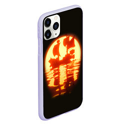 Чехол iPhone 11 Pro матовый Саузенд Санни Ван Пис, цвет: 3D-светло-сиреневый — фото 2