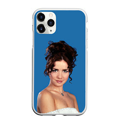 Чехол iPhone 11 Pro матовый Natalia Oreiro, цвет: 3D-белый