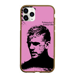 Чехол iPhone 11 Pro матовый Лил Пип Всё Для Всех Lil Peep, цвет: 3D-коричневый