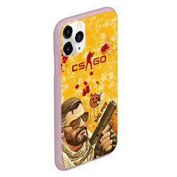 Чехол iPhone 11 Pro матовый CS GO BAD GUY, цвет: 3D-розовый — фото 2