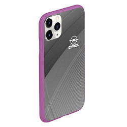 Чехол iPhone 11 Pro матовый OPEL abstraction, цвет: 3D-фиолетовый — фото 2