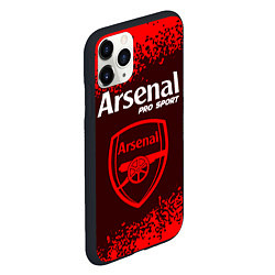 Чехол iPhone 11 Pro матовый ARSENAL Pro Sport Спрей, цвет: 3D-черный — фото 2