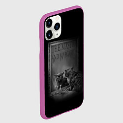 Чехол iPhone 11 Pro матовый The Master and Margarita, цвет: 3D-фиолетовый — фото 2
