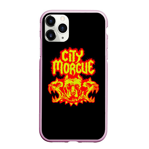 Чехол iPhone 11 Pro матовый ZillaKami x SosMula City Morgue Цербер / 3D-Розовый – фото 1