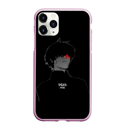 Чехол iPhone 11 Pro матовый True Dead Inside / 3D-Розовый – фото 1