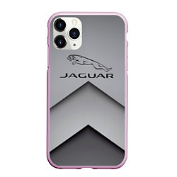 Чехол iPhone 11 Pro матовый JAGUR ЯГУАР, цвет: 3D-розовый