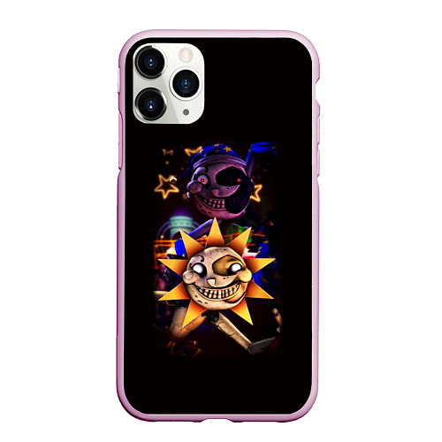 Чехол iPhone 11 Pro матовый Five Nights at Freddys: Security Breach - Воспитат / 3D-Розовый – фото 1