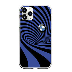 Чехол iPhone 11 Pro матовый BMW Pattern Germany, цвет: 3D-белый