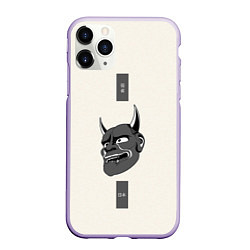 Чехол iPhone 11 Pro матовый Демон Oni
