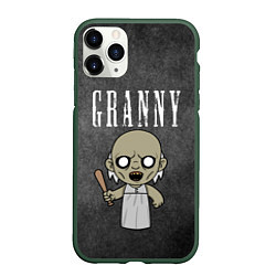 Чехол iPhone 11 Pro матовый Бабуля