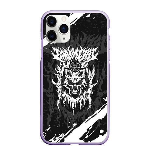 Чехол iPhone 11 Pro матовый Babymetal baby metal / 3D-Светло-сиреневый – фото 1