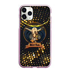 Чехол iPhone 11 Pro матовый Elden Ring Marika Марика, цвет: 3D-розовый