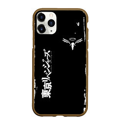 Чехол iPhone 11 Pro матовый Tokyo Revengers, цвет: 3D-коричневый