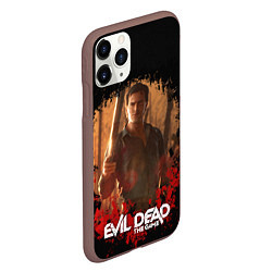 Чехол iPhone 11 Pro матовый Evil Dead The Game Ash, цвет: 3D-коричневый — фото 2