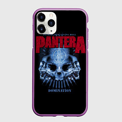 Чехол iPhone 11 Pro матовый Pantera Domination, цвет: 3D-фиолетовый