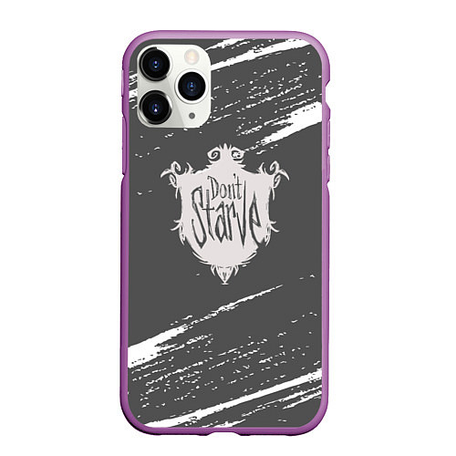 Чехол iPhone 11 Pro матовый Dont starve / 3D-Фиолетовый – фото 1