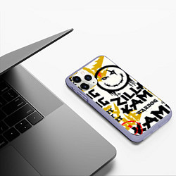 Чехол iPhone 11 Pro матовый ZillaKami x SosMula City Morgue - ZillaKami, цвет: 3D-светло-сиреневый — фото 2