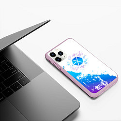 Чехол iPhone 11 Pro матовый Автографы группировки Эхо, цвет: 3D-розовый — фото 2