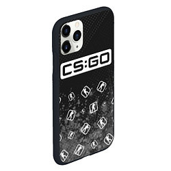 Чехол iPhone 11 Pro матовый CS GO Арт, цвет: 3D-черный — фото 2