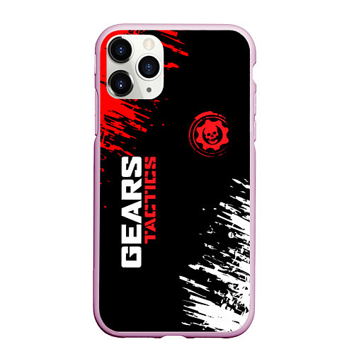 Чехол iPhone 11 Pro матовый Gears tactics gears of war / 3D-Розовый – фото 1