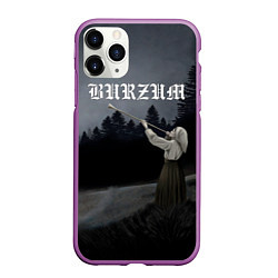 Чехол iPhone 11 Pro матовый Burzum - Filosofem, цвет: 3D-фиолетовый