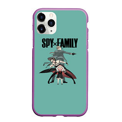 Чехол iPhone 11 Pro матовый Spy x Family