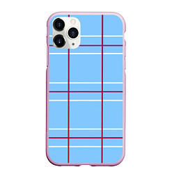 Чехол iPhone 11 Pro матовый ШКОЛЬНАЯ ФОРМА МАРИН КИТАГАВА, цвет: 3D-розовый