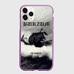 Чехол iPhone 11 Pro матовый Burzum - Draugen, цвет: 3D-фиолетовый