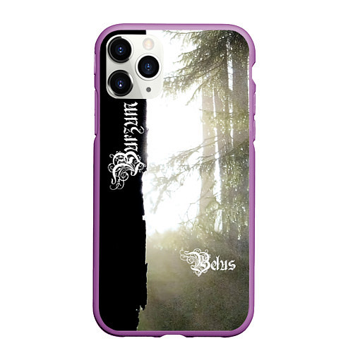 Чехол iPhone 11 Pro матовый Burzum - Belus / 3D-Фиолетовый – фото 1