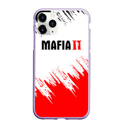 Чехол iPhone 11 Pro матовый Mafia 2 Мафия, цвет: 3D-светло-сиреневый