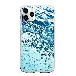 Чехол iPhone 11 Pro матовый Wave Pacific ocean