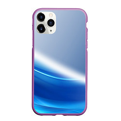 Чехол iPhone 11 Pro матовый Цифровая волна