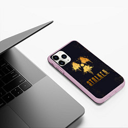 Чехол iPhone 11 Pro матовый S T A L K E R 2 - СТАЛКЕР 2, цвет: 3D-розовый — фото 2