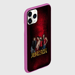 Чехол iPhone 11 Pro матовый Maneskin on Spotify, цвет: 3D-фиолетовый — фото 2