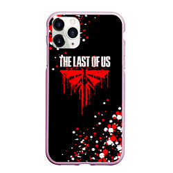 Чехол iPhone 11 Pro матовый The last of us 2 - цикады текстура, цвет: 3D-розовый