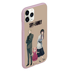 Чехол iPhone 11 Pro матовый Spy x Family Семья шпиона, цвет: 3D-розовый — фото 2
