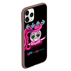 Чехол iPhone 11 Pro матовый POPPY PLAYTIME - Mommy long legs Мама длинные ноги, цвет: 3D-коричневый — фото 2